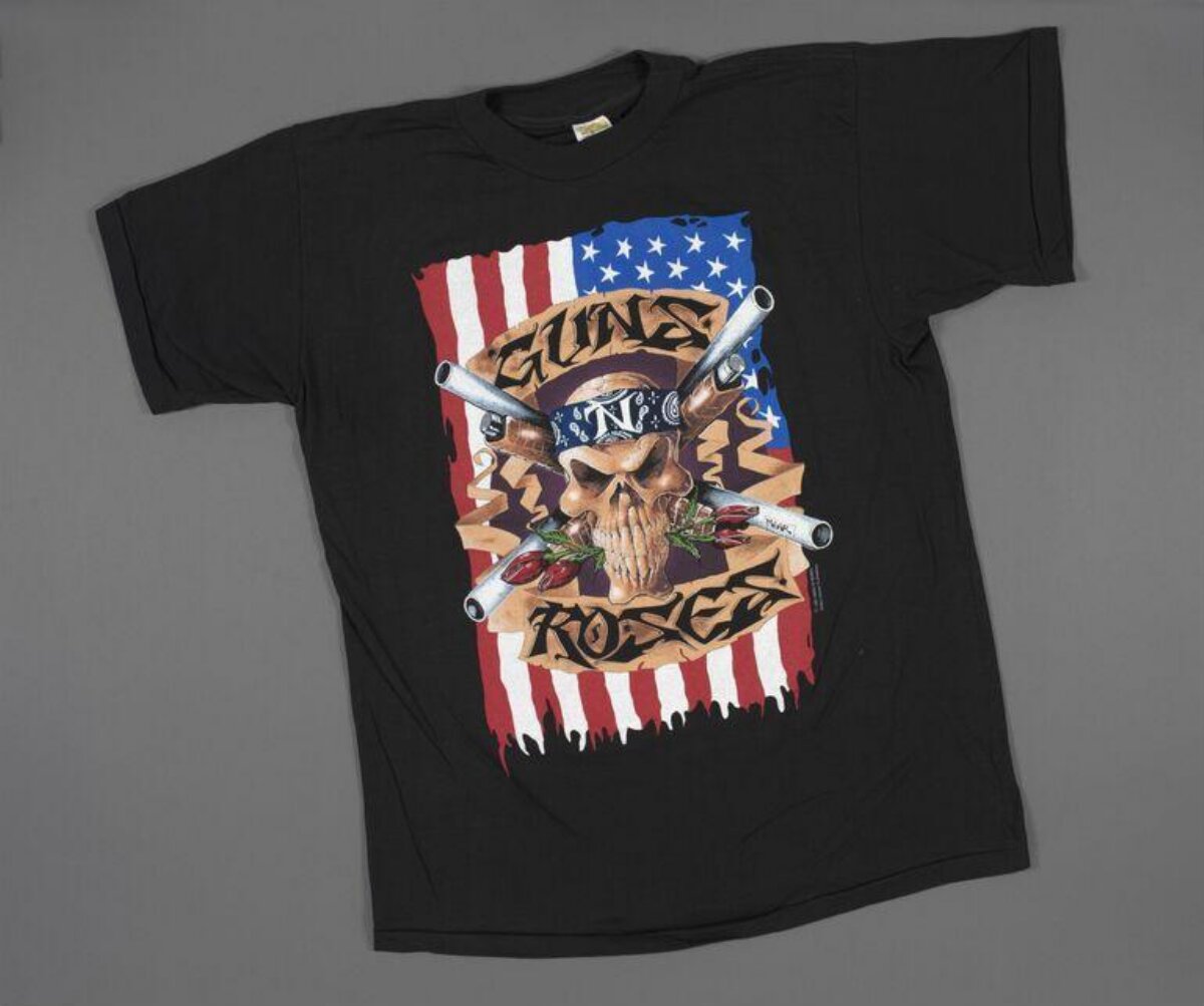 Guns N' Roses Printed Black T-shirt