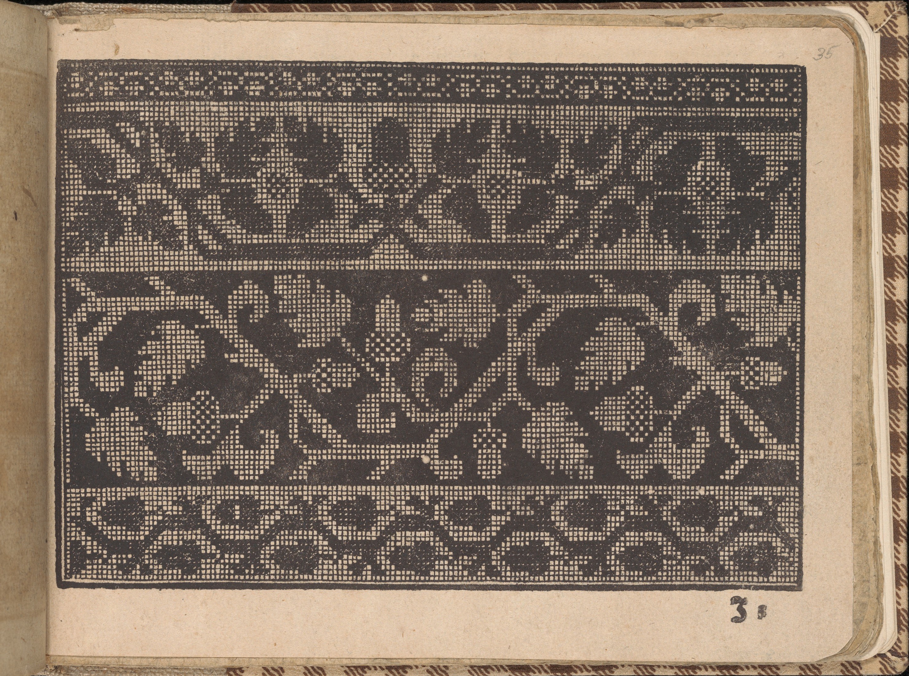 Antique Cross Stitch Border Pattern