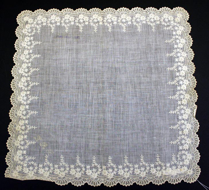 Vintage Embroidered Handkerchief