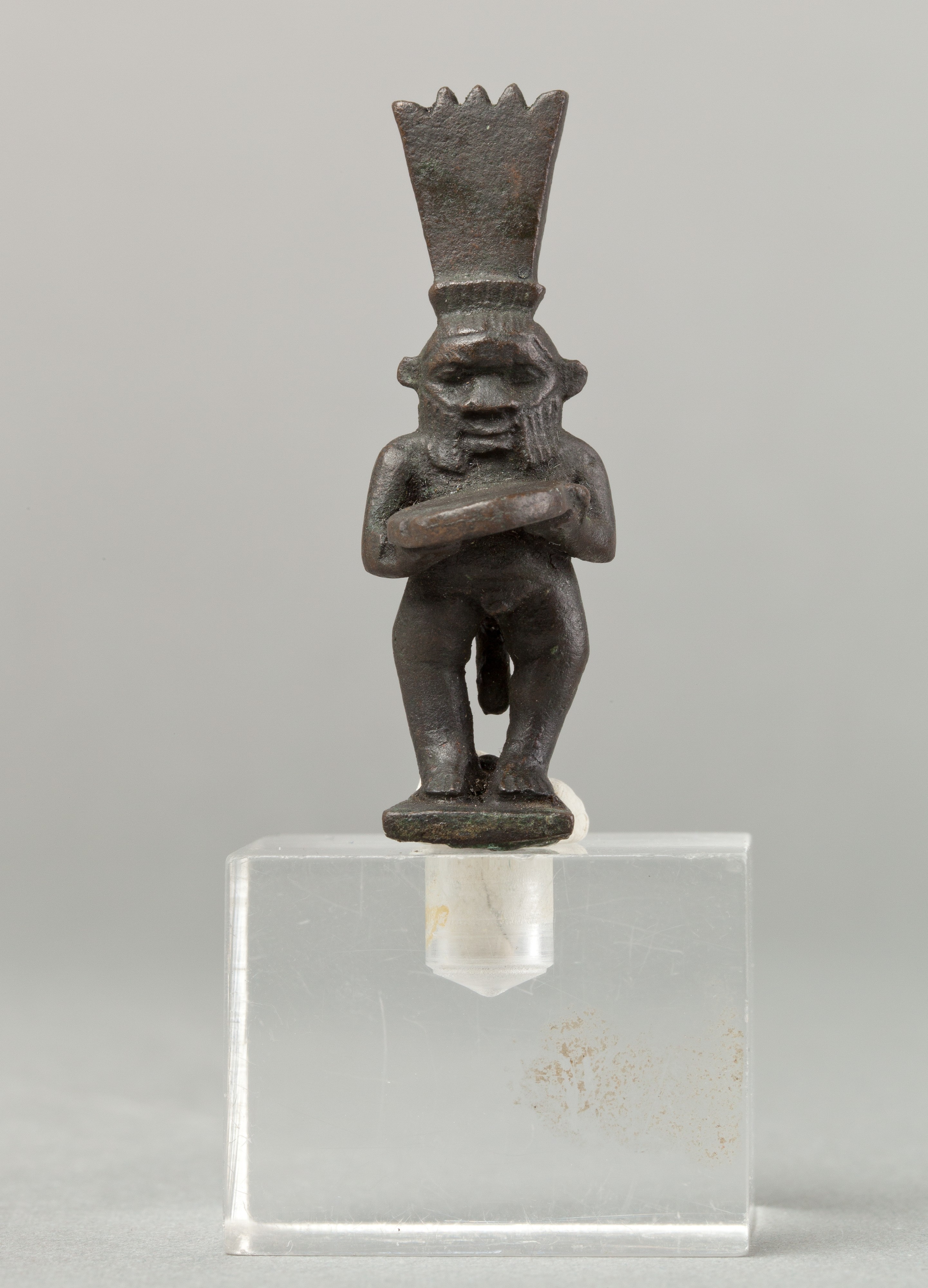 Ancient Bronze Deity Figurine