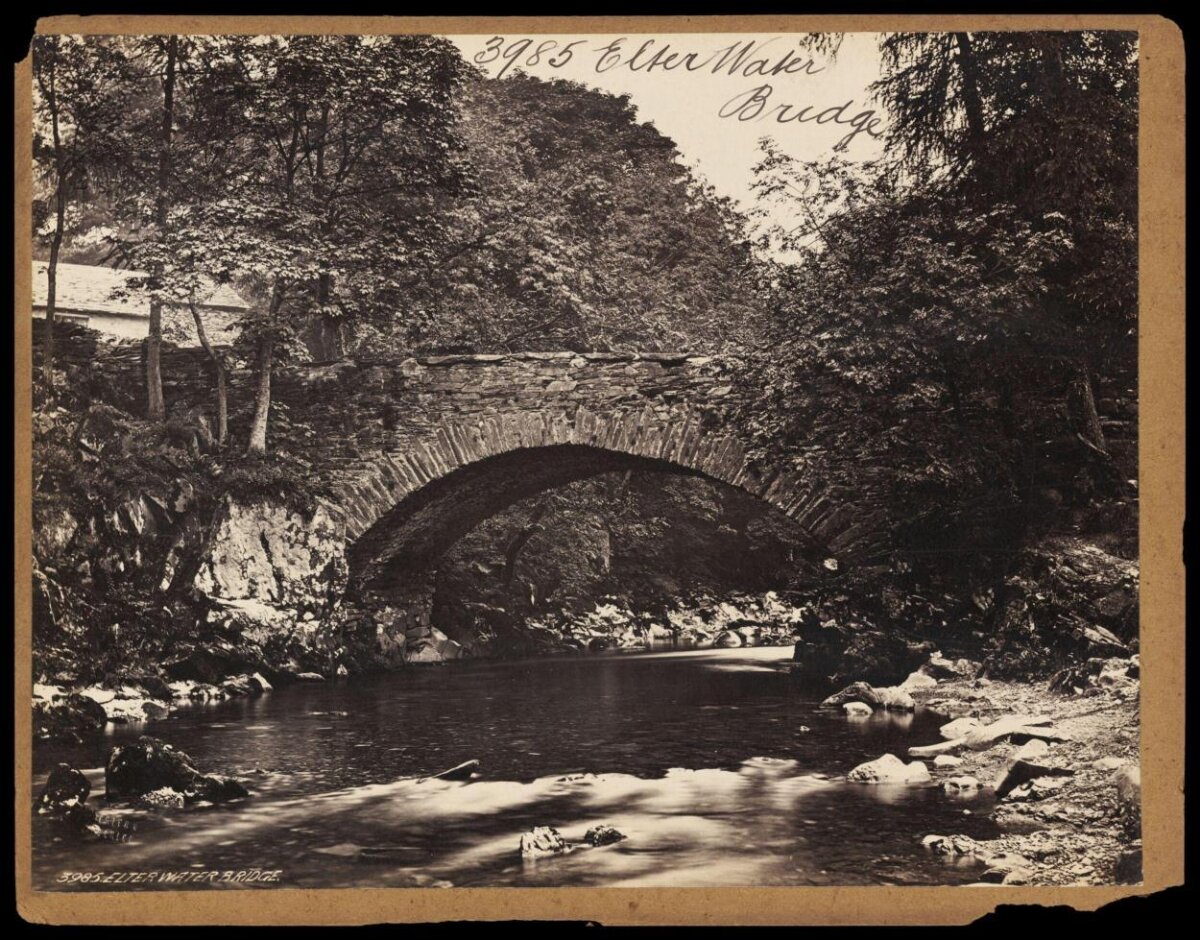 Elter Water Bridge Vintage View