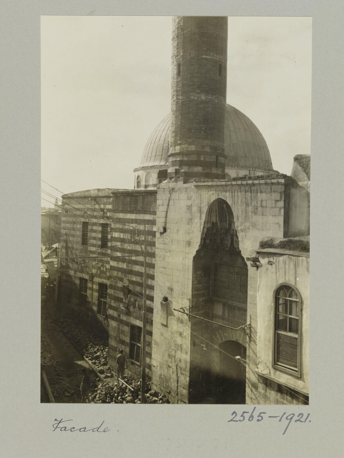 Historic Mosque Facade 1921