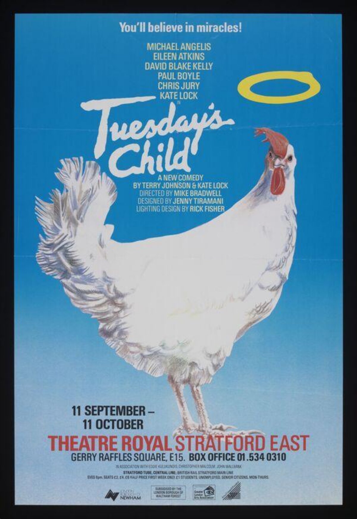 Tuesday's Child Theatre Poster