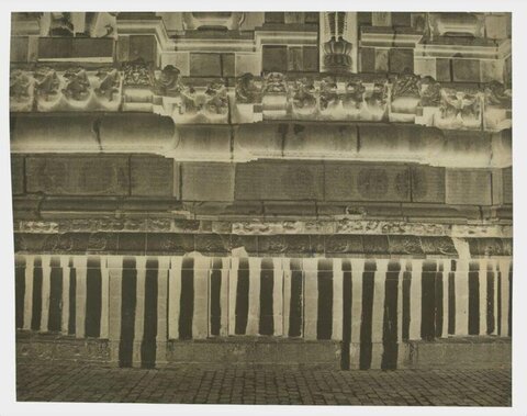 Historic Ornate Stone Building Facade