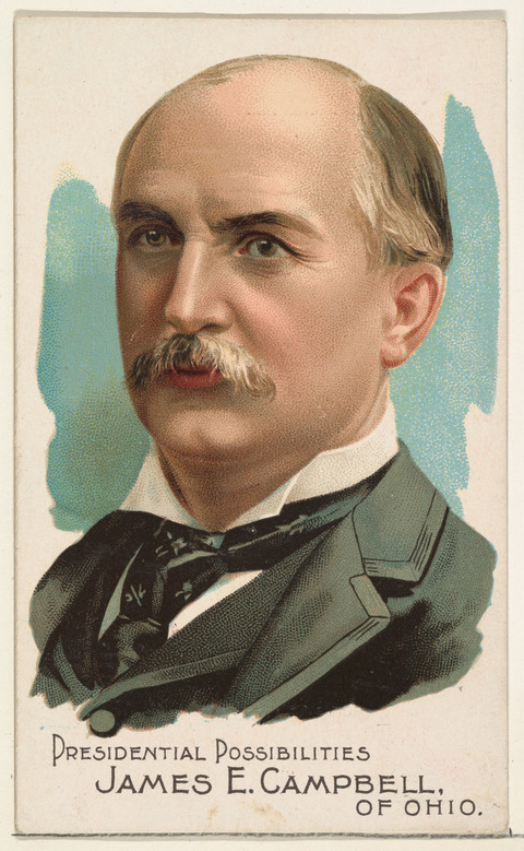 James E. Campbell Presidential Portrait Card