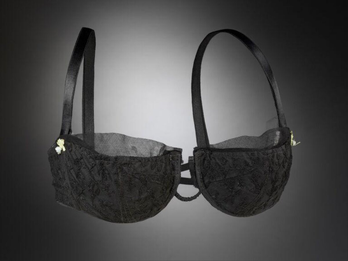 Black Lace Bra