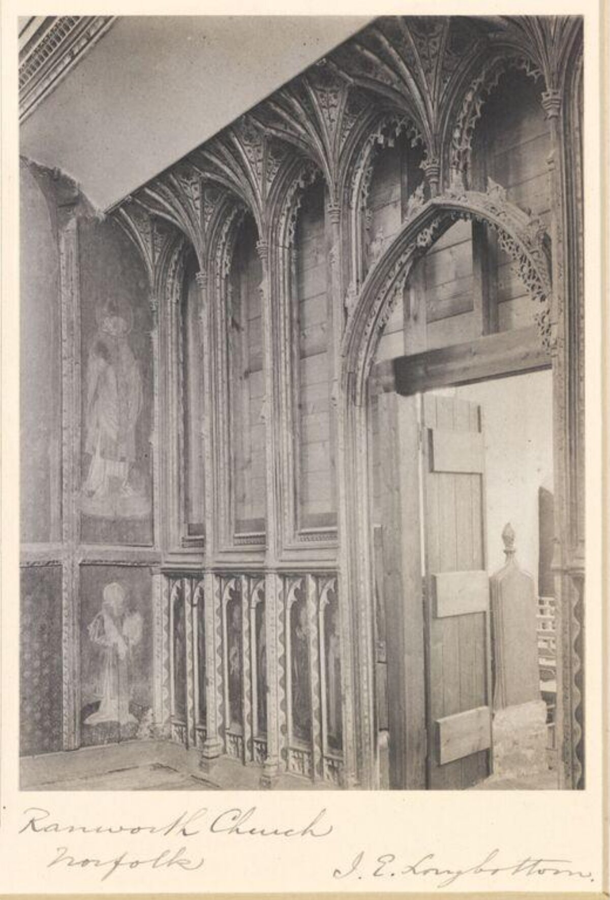 Interior of Ranworth Church Norfolk