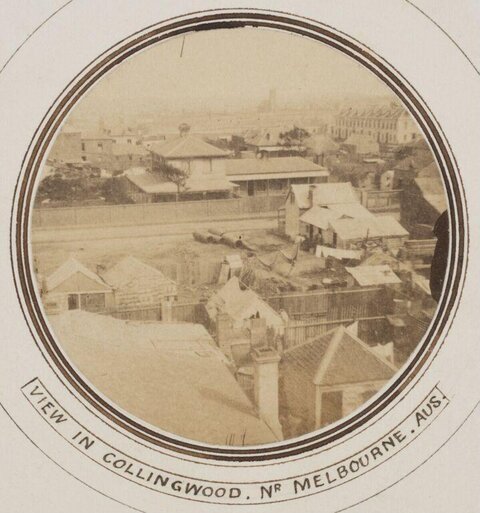 View of Collingwood Near Melbourne