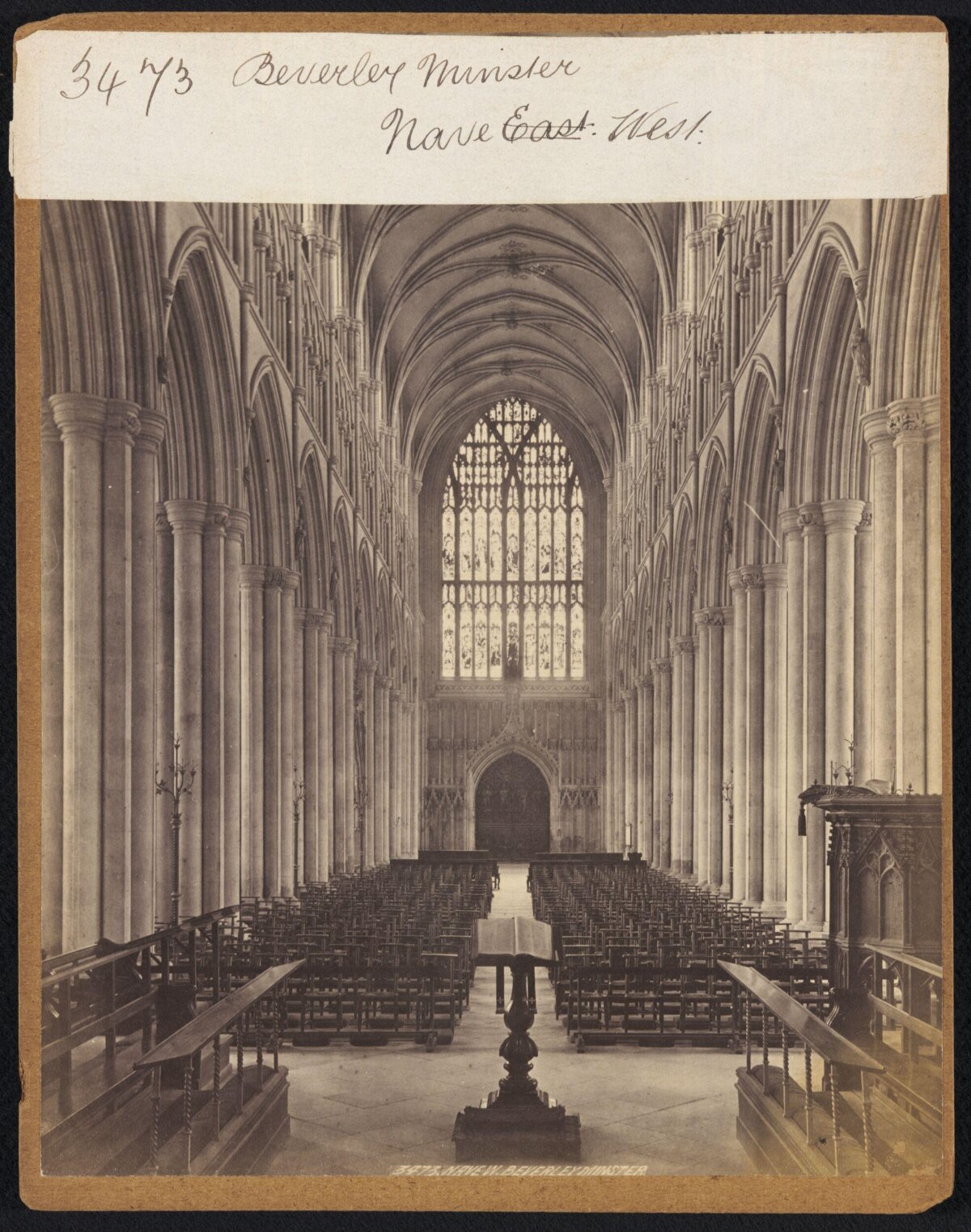 Beverley Minster Nave Interior