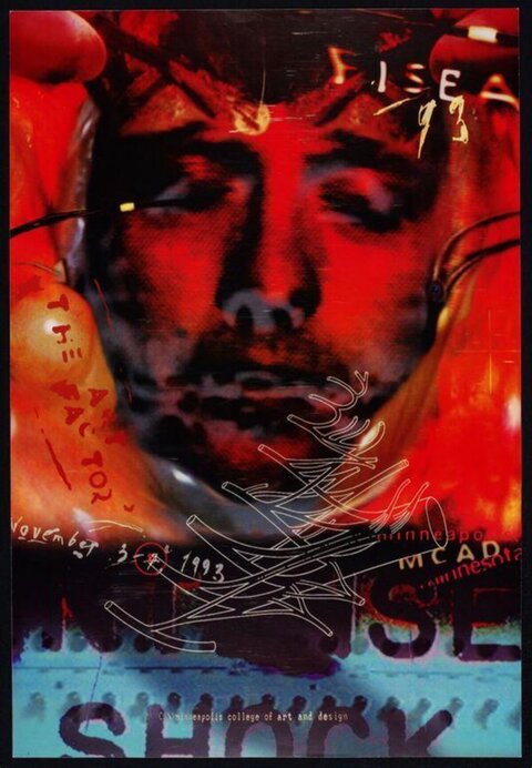 1993 MCAD Art Exhibition Poster