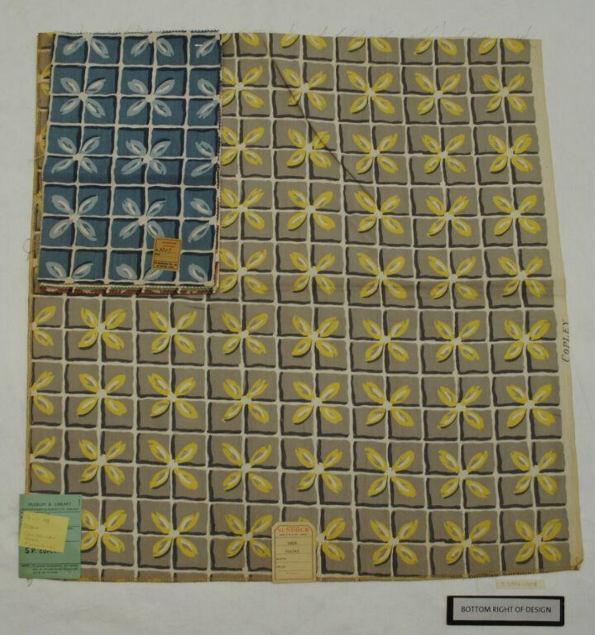 Vintage Geometric Textile Pattern Swatches