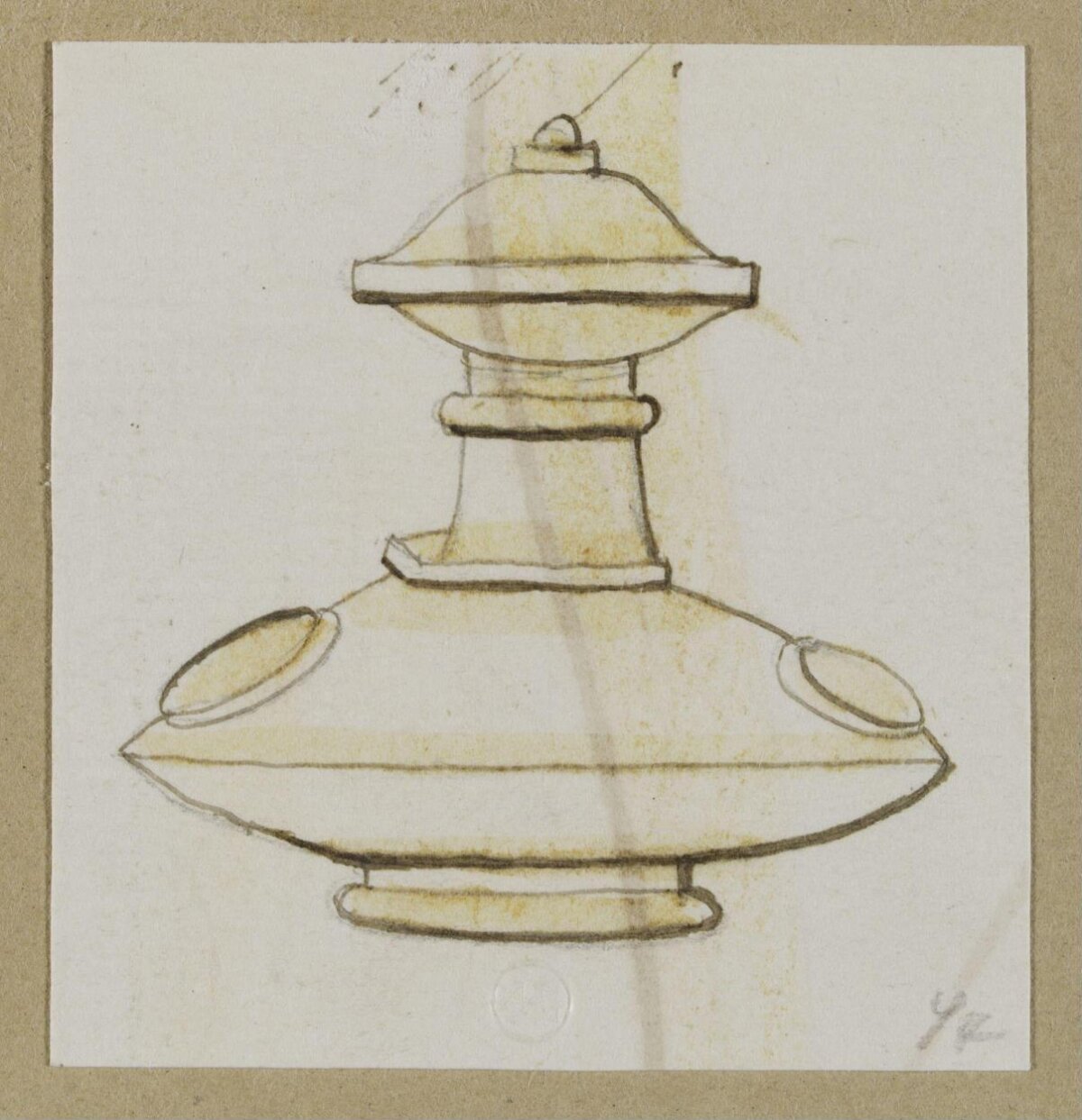 Sketch of a Decorative Finial