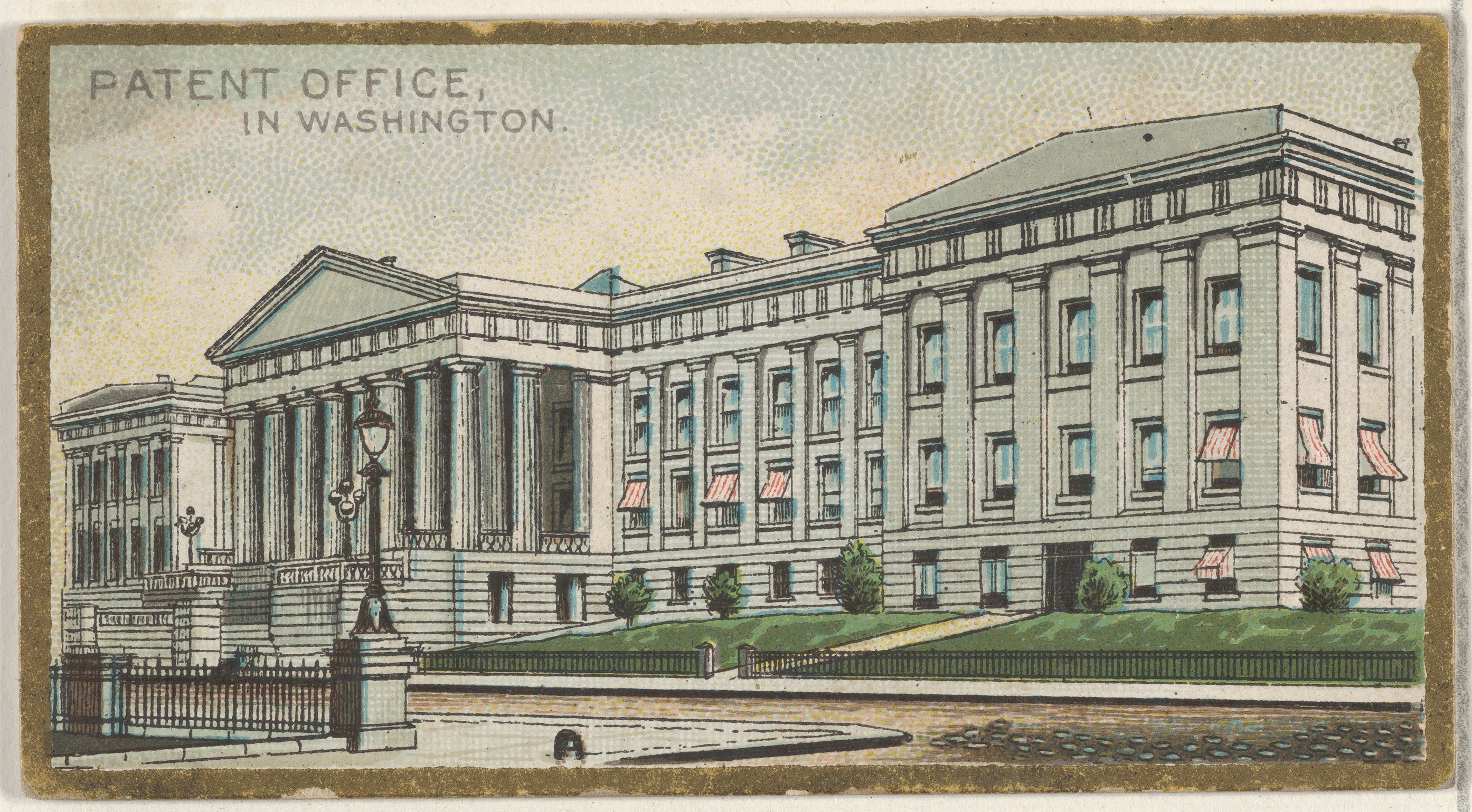 Washington Patent Office Illustration