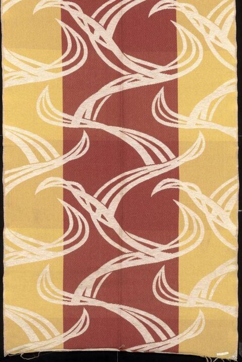 Abstract Pattern Woven Textile