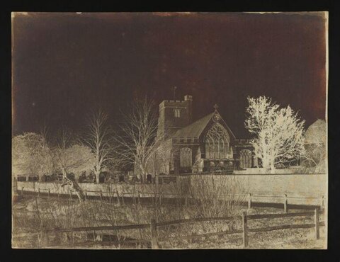 Vintage Photo of Village Church