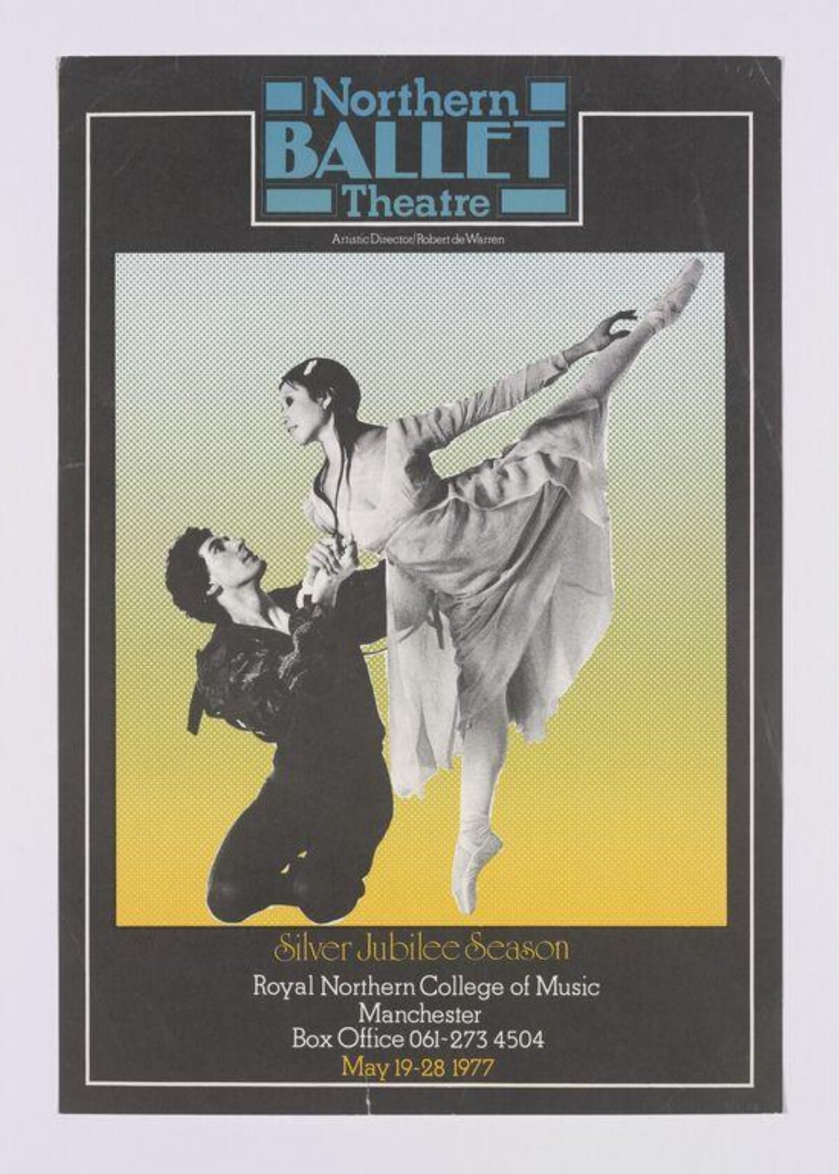 1977 Northern Ballet Silver Jubilee Poster