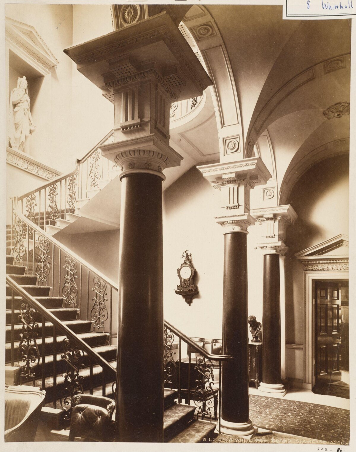 Whitehall Grand Staircase Interior