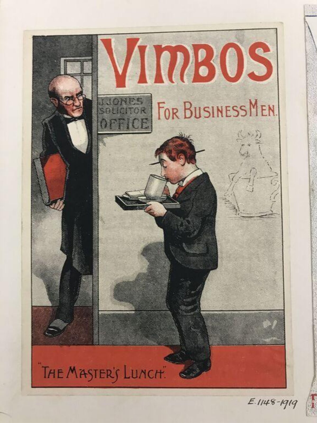 Vintage Vimbos Food Advertisement