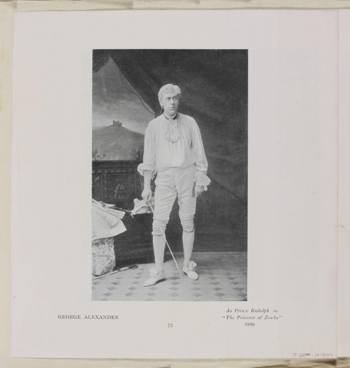 George Alexander as Prince Rudolph 1896