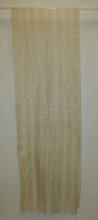 Hanging Beige Sheer Curtain
