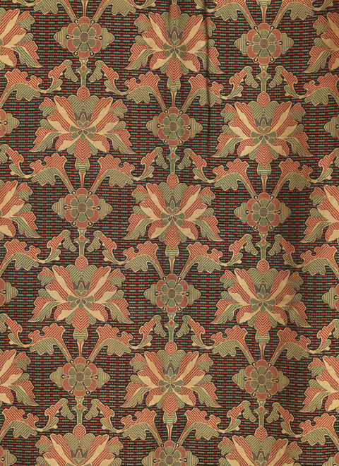 Vintage Floral Textile Pattern