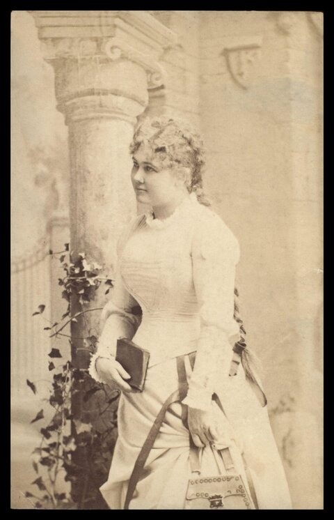 Vintage Portrait of 19th Century Woman