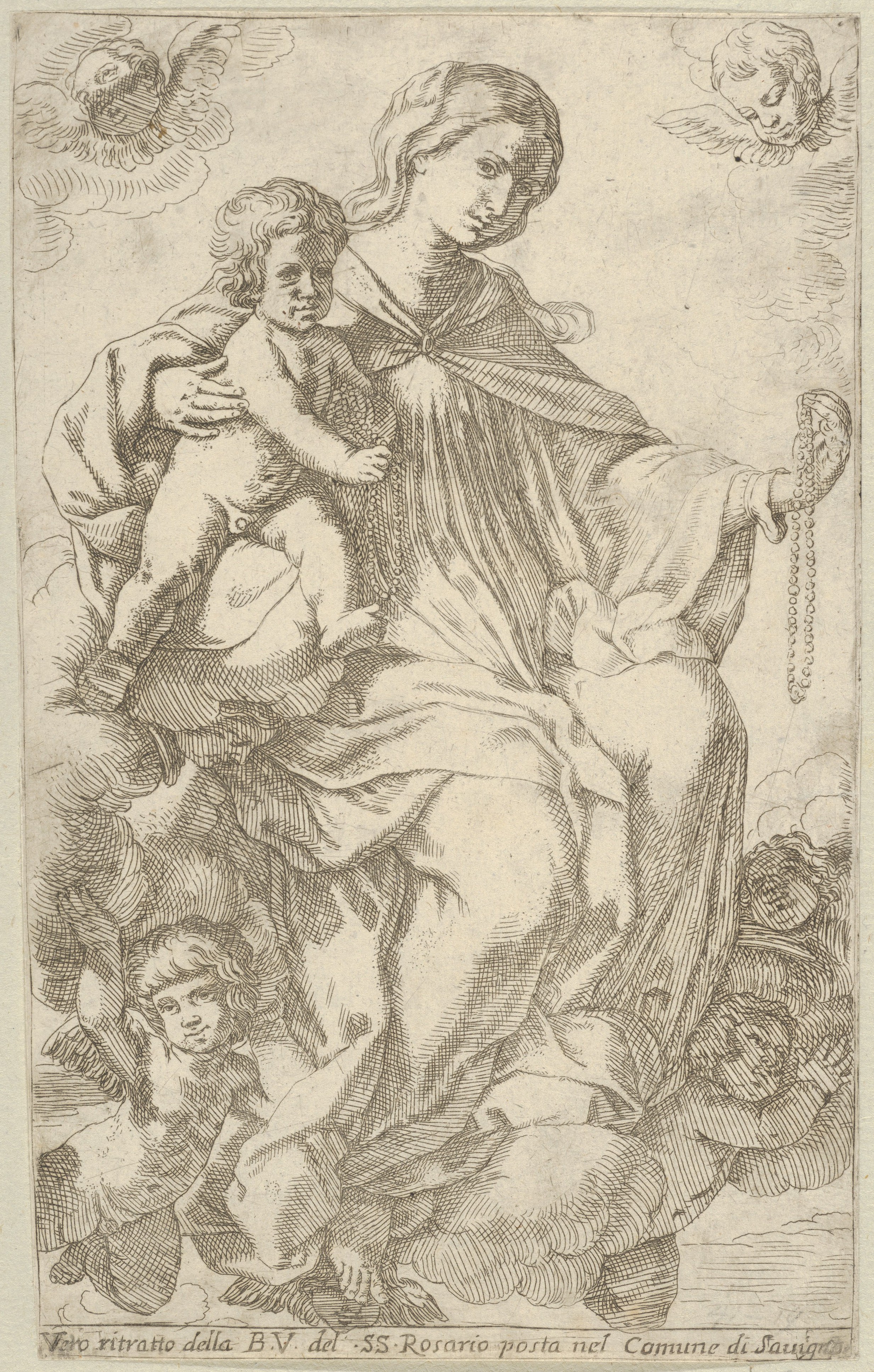 Madonna and Child of the Rosary