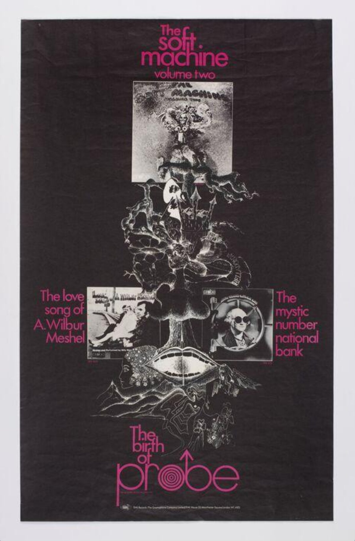 Soft Machine Volume Two Promotional Poster