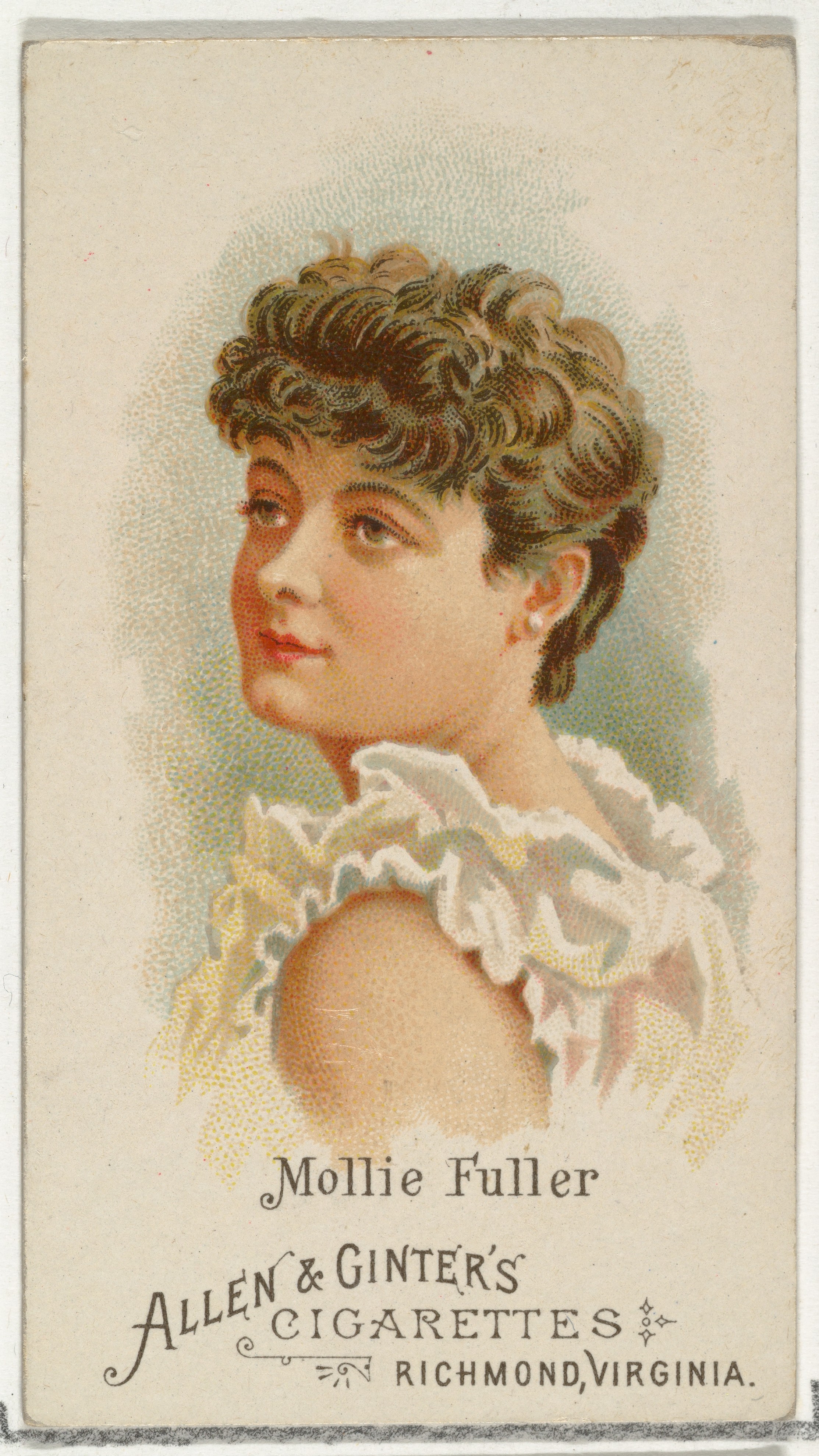 Mollie Fuller Vintage Cigarette Card