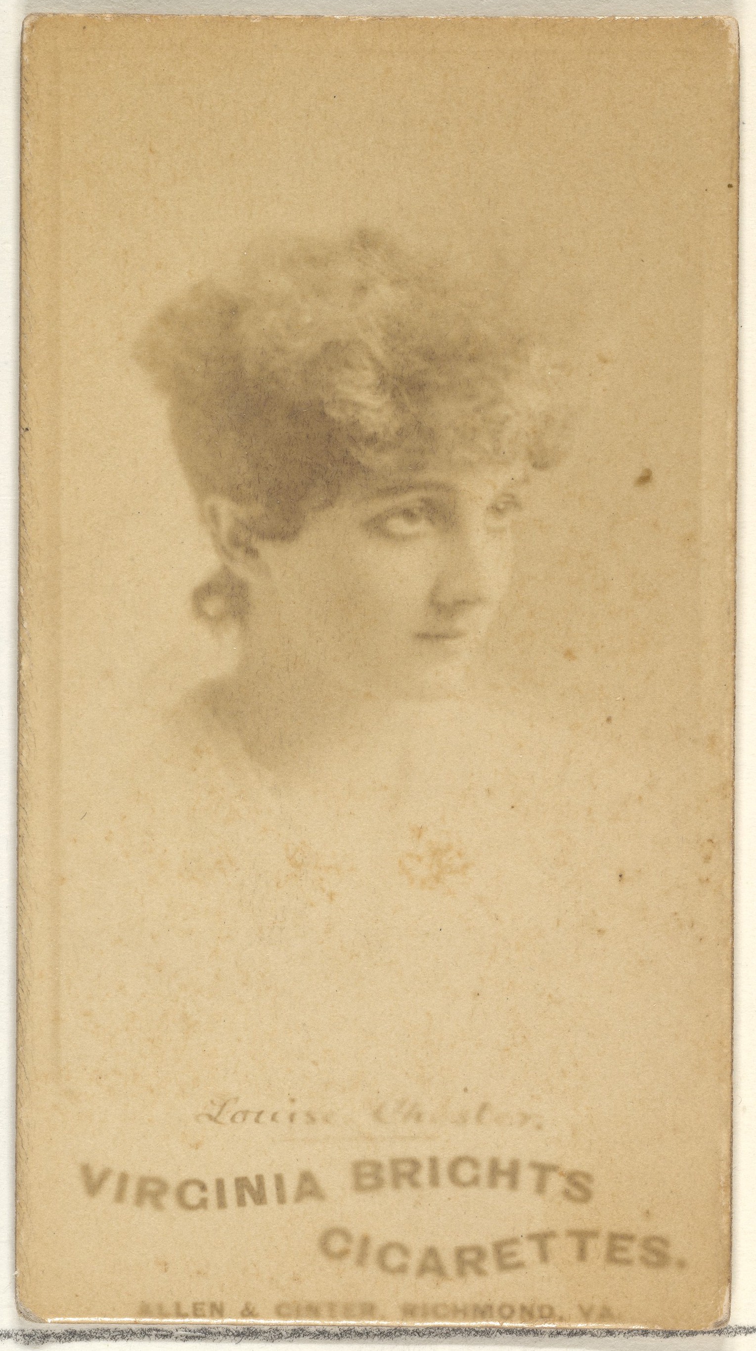 Louise Chester Vintage Cigarette Card