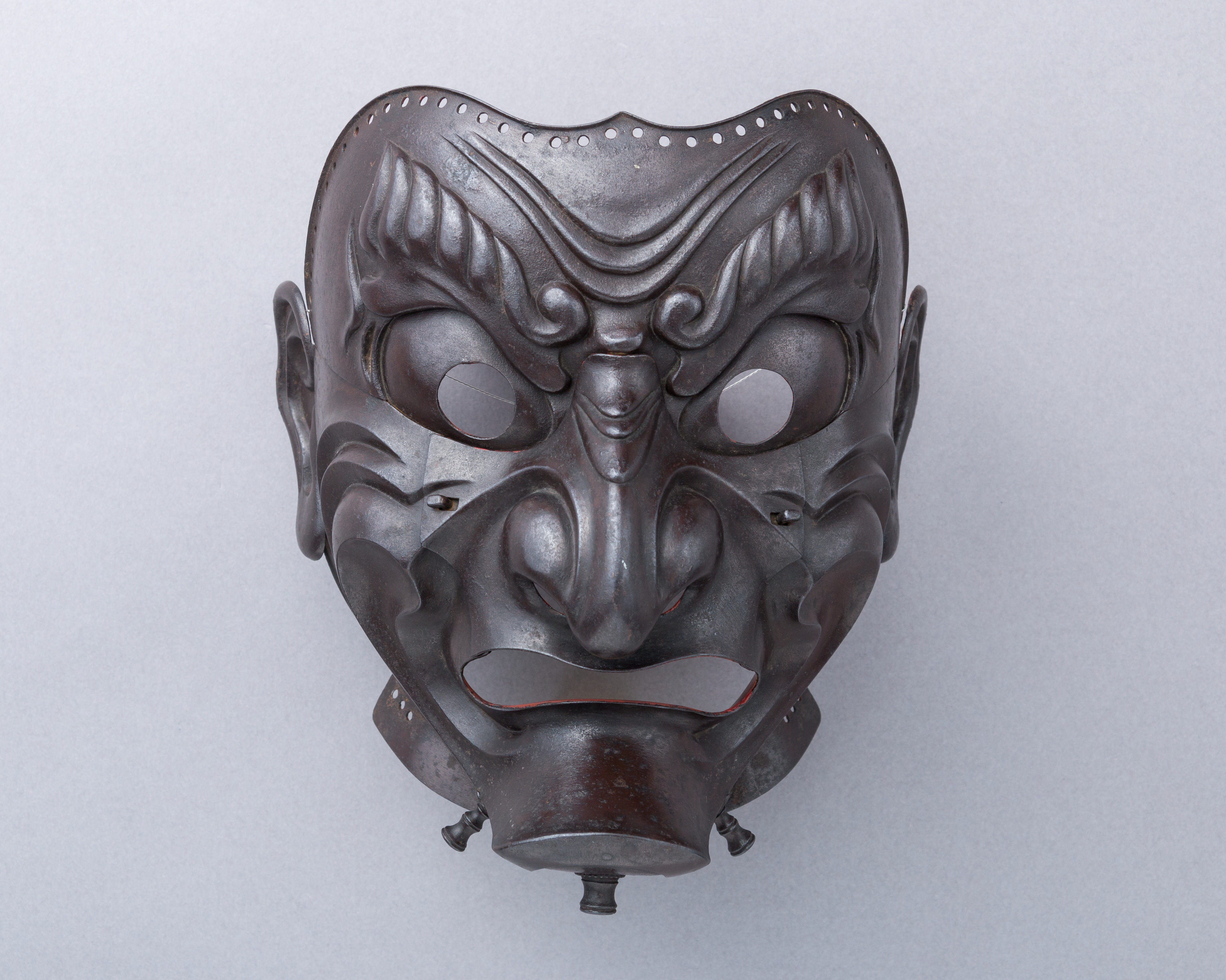 Japanese Iron Samurai Face Mask