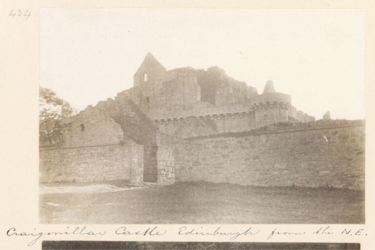 Northeast View of Craigmillar Castle Edinburgh