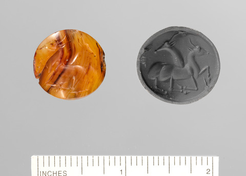 Ancient Deer Engraved Seal and Impression
