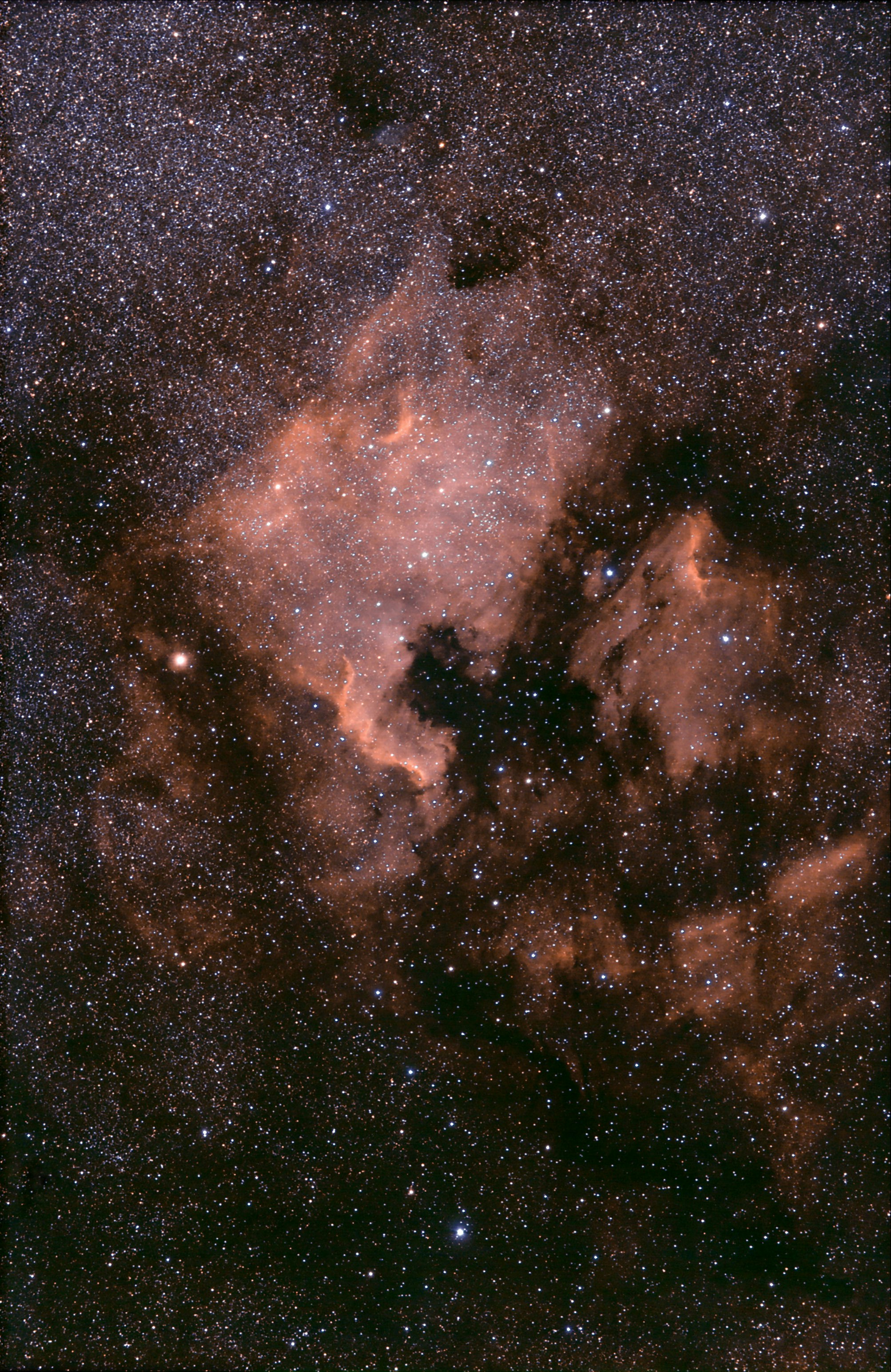 Deep Space Cosmic Nebula