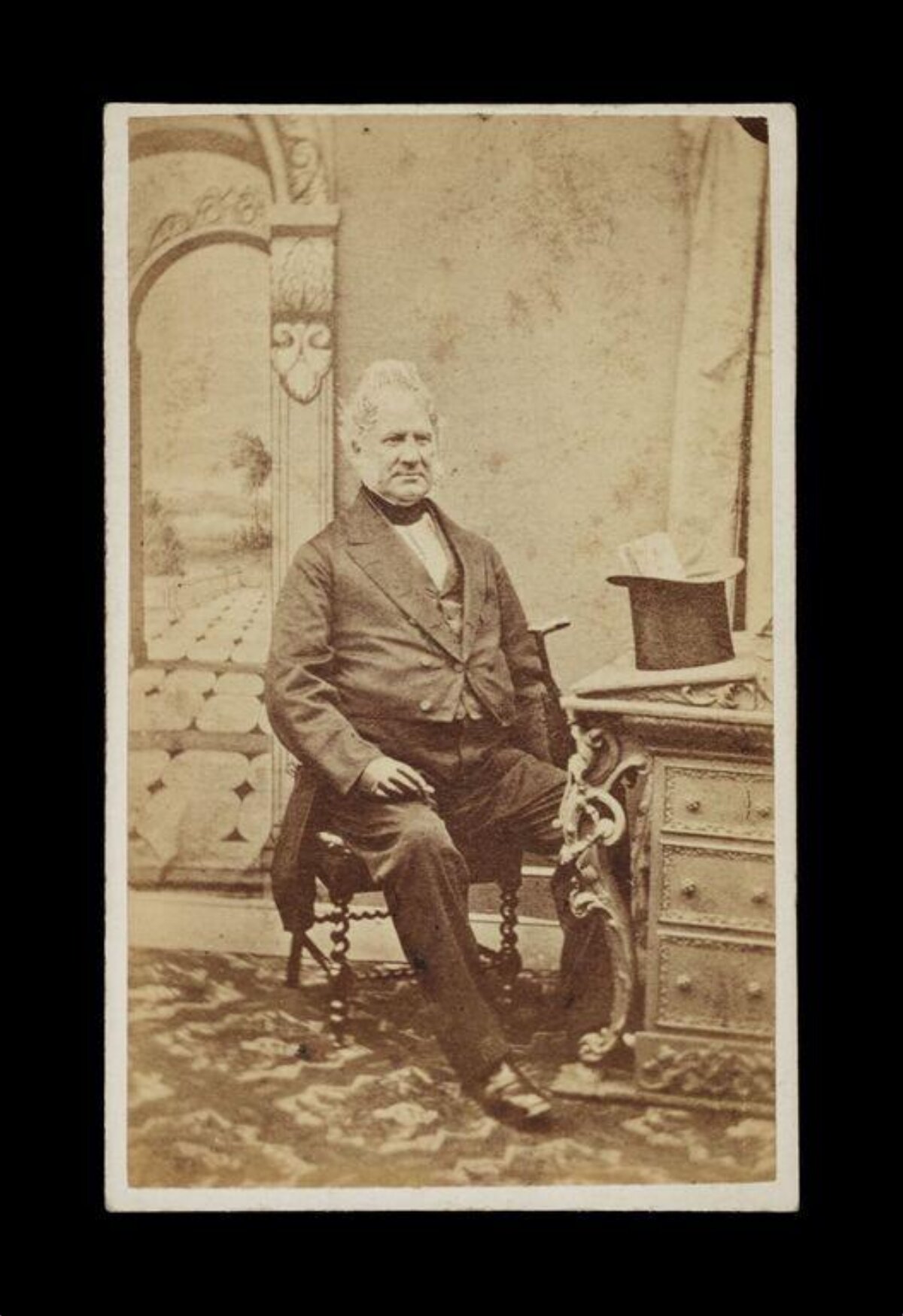 Vintage Portrait of 19th Century Gentleman