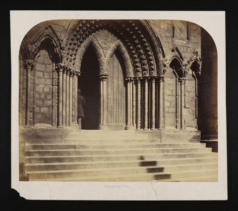 Gothic Cathedral Entrance