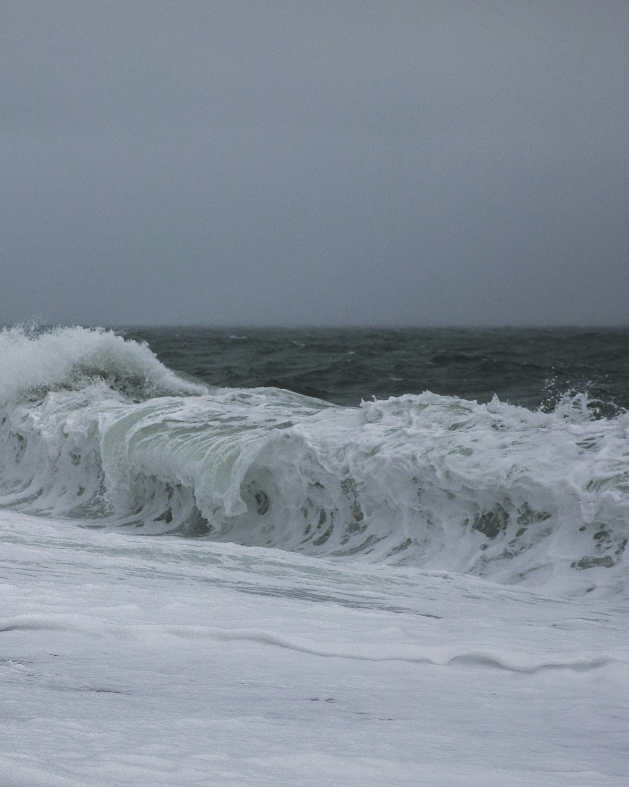 Stormy Crashing Ocean Waves