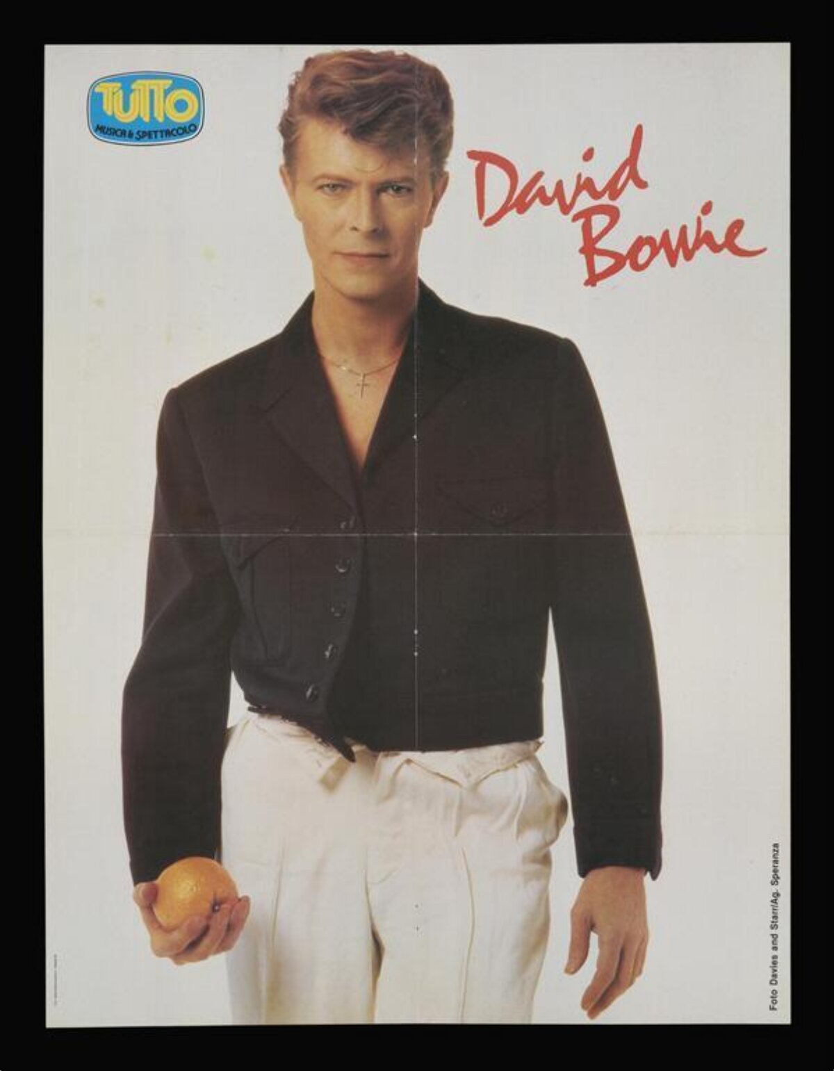 David Bowie Promotional Poster