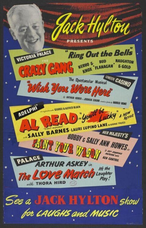 Jack Hylton Theatre Show Poster