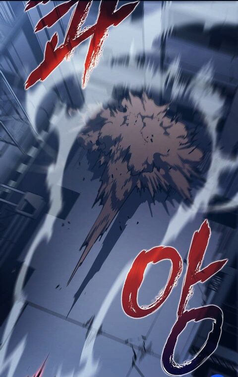 Manhwa Comic Action Explosion Scene