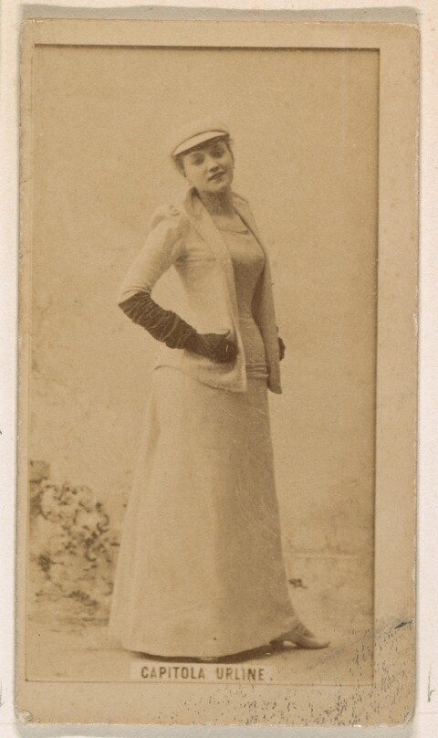 Vintage Portrait of Capitola Urline