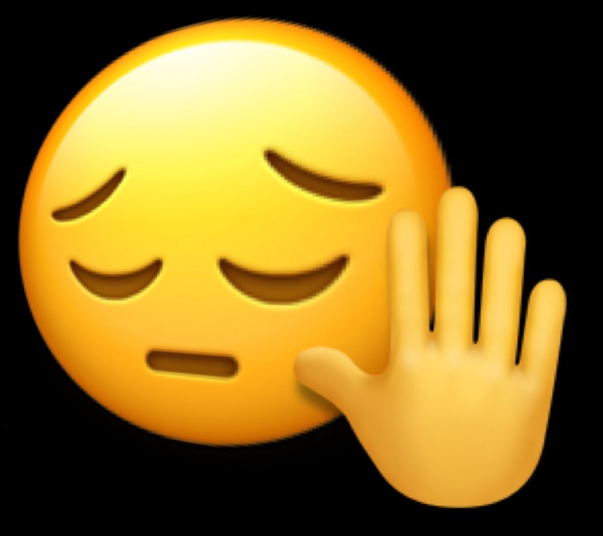 Sad Facepalm Emoji