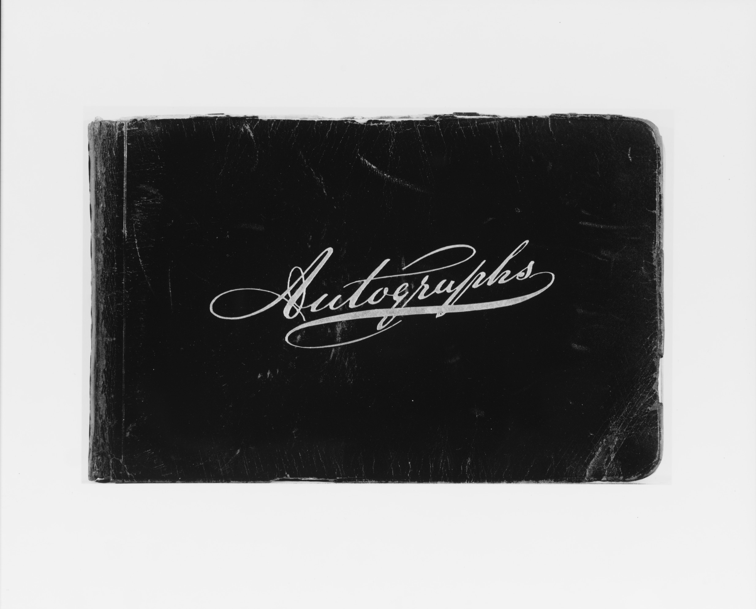 Vintage Autograph Album Cover