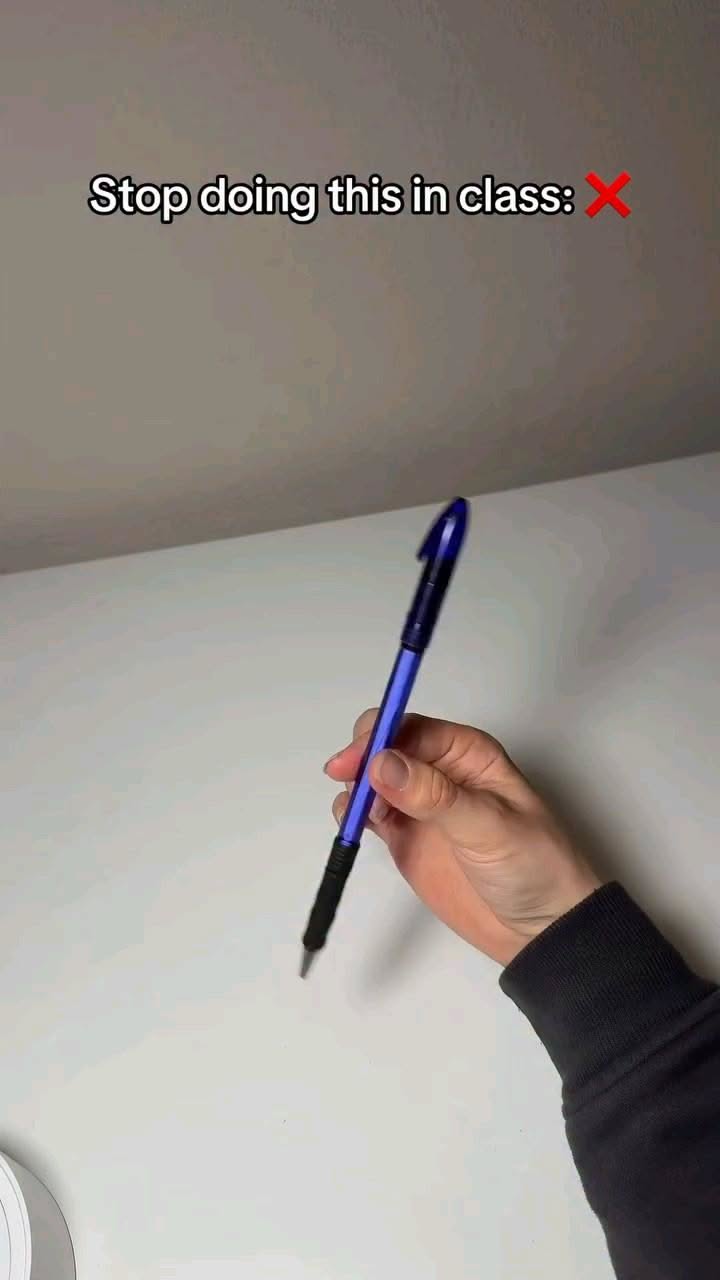 Stop Pen Spinning In Class