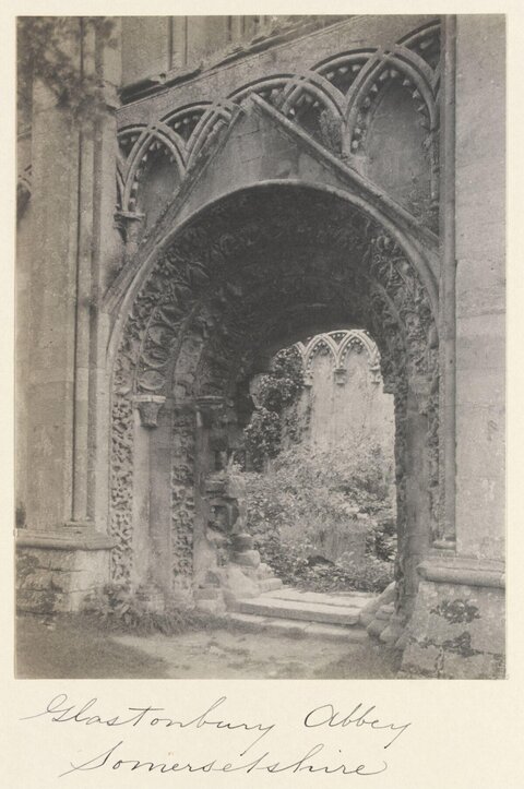 Glastonbury Abbey Archway Ruins