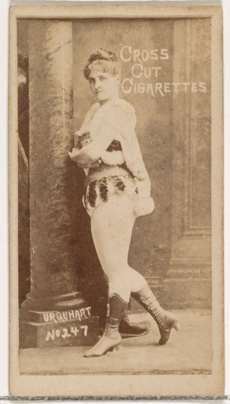 Vintage Urquhart Cross Cut Cigarette Card