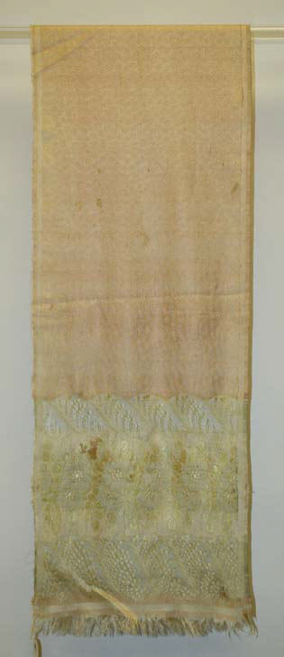 Vintage Woven Textile Scarf