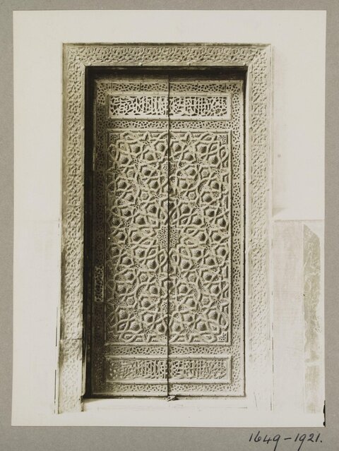 Ornate Historic Carved Door