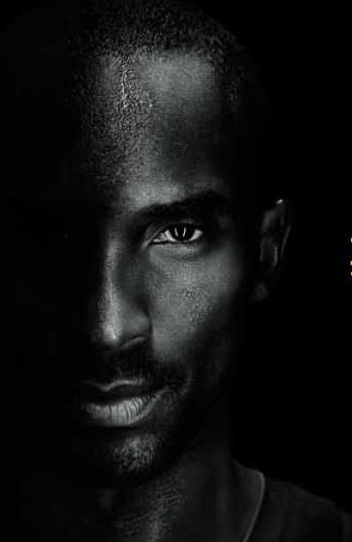 Black and White Portrait of Kobe Bryant