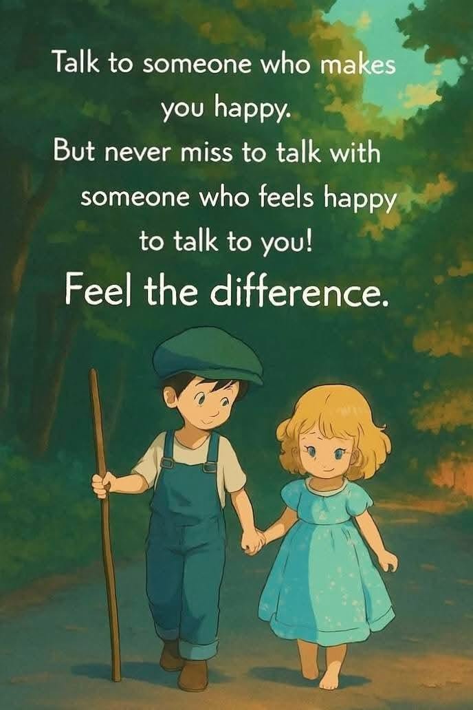 Anime Illustration With Inspirational Quote
